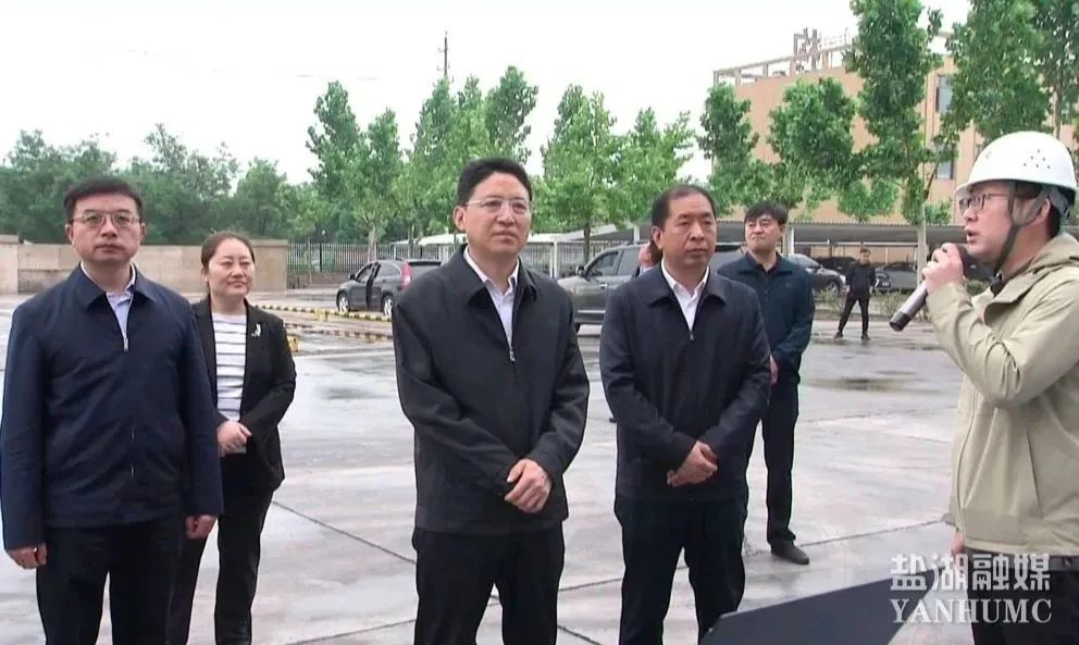 储祥好带队在盐湖区开展2023年第一季度推进高质量发展项目集中拉练检查